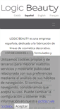 Mobile Screenshot of logicbeauty.com